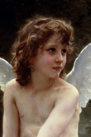love-on-the-look-out-by-bouguereau-adorable-amazing-angel-angels-awesome-beautiful-480x320